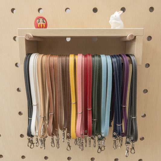 silver buckle leather shoulder straps 銀色扣 皮革斜背帶肩帶 77~140cm