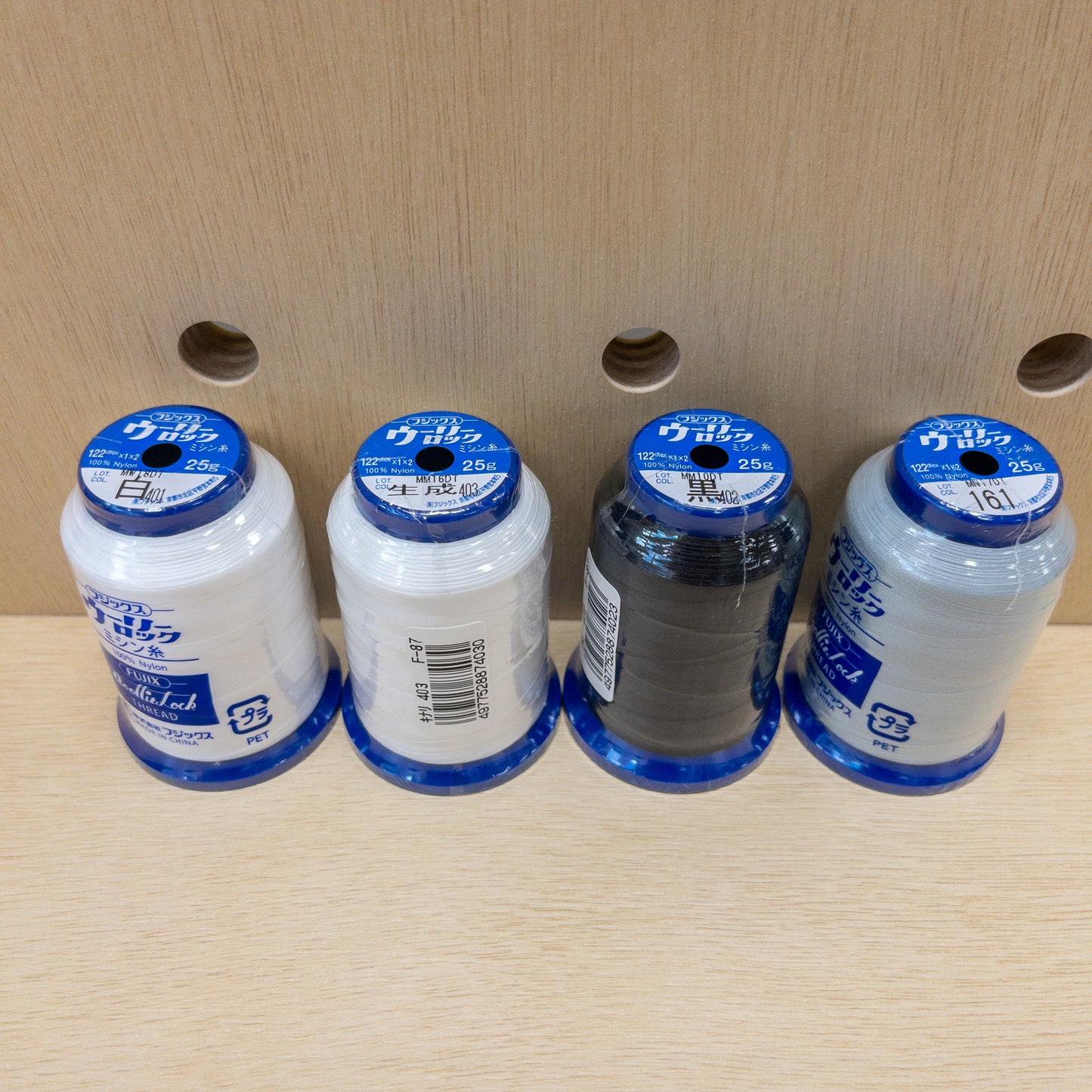 Fujix | Woollie Lock sewing thread 彈性線 QQ線 針織底線 鈒骨線 25g