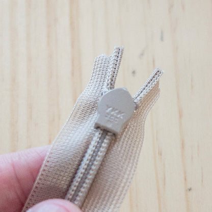 YKK invisible zipper尼龍2號隱形拉鍊 22cm