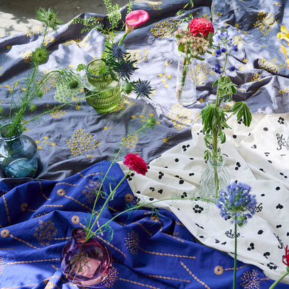 ECHINO | 2023 leopard | cotton linen embroidery 棉麻刺繡