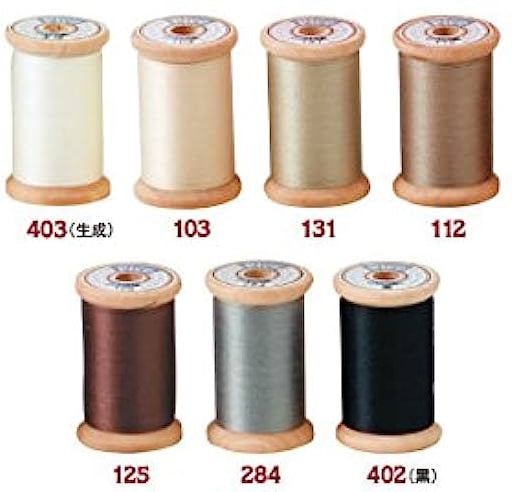 Fujix | Pice #60 hand sewing thread 木軸手縫線500m - 7 colors – K