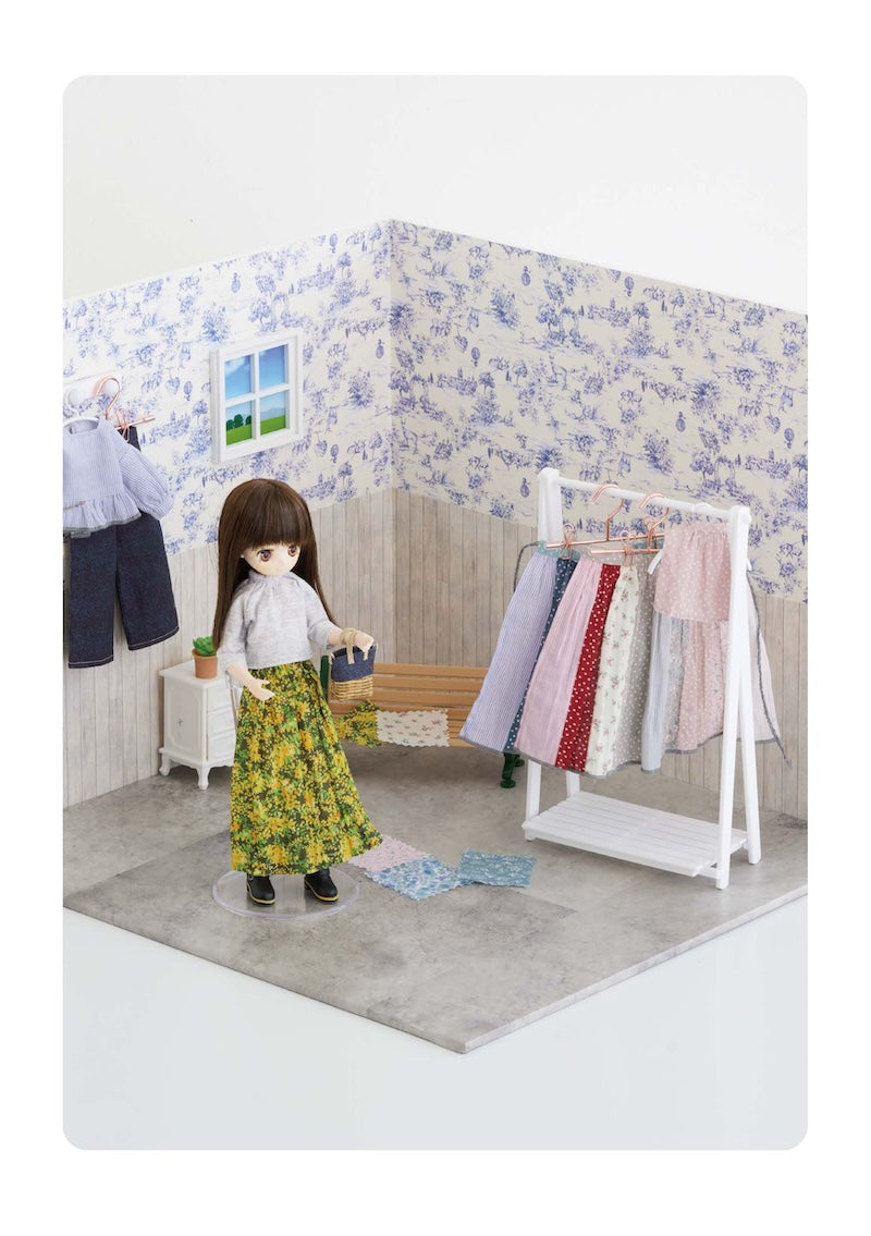 Japan | オビツ製作所x kokka Petit Closet Sheeting 圖紋 | cotton printed sheeting 純棉