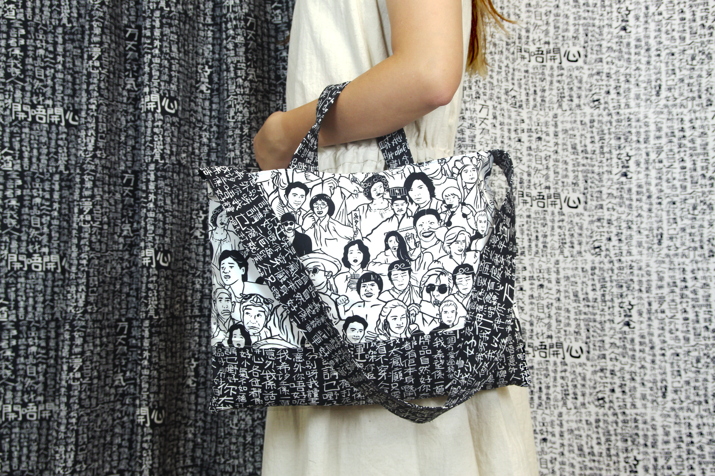 【K‧T FABRIC】電影對白 Movie dialogue waterproof fabric 防水布