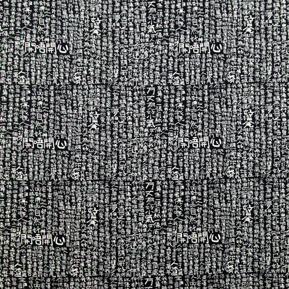 【K‧T FABRIC】電影對白 Movie dialogue cotton printed oxford 純棉