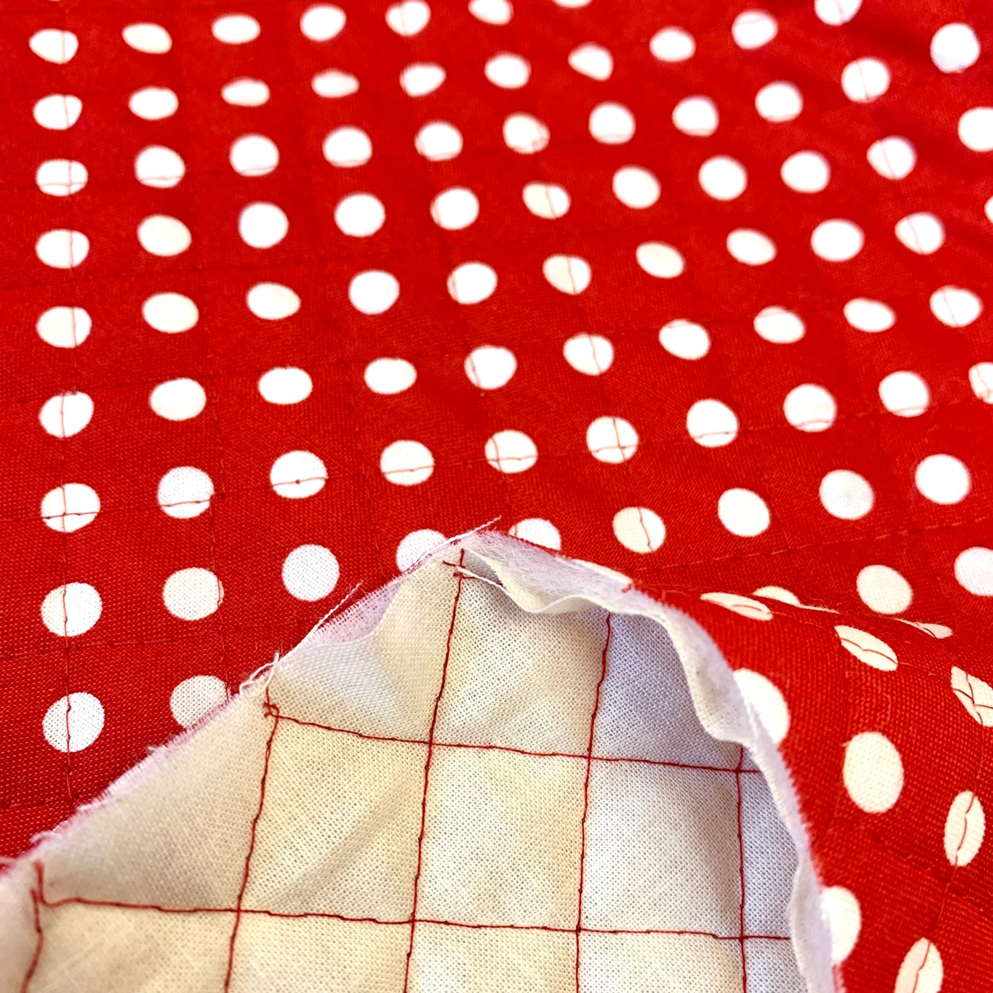 [日本] 波點夾棉布