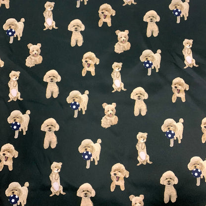 【K‧T FABRIC】貴婦狗 poodle waterproof fabric 防水布