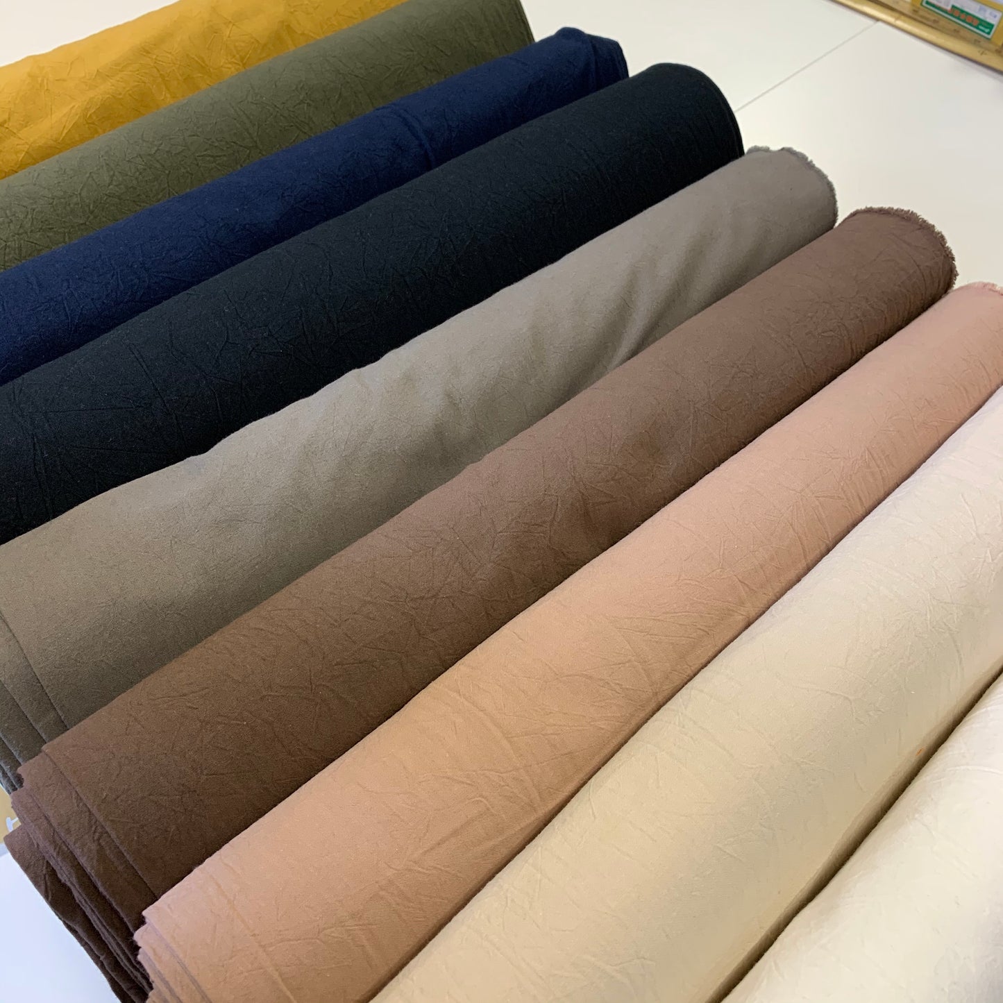 Japan | hand washer effect 手洗效果加工 | cotton dyed sheeting 純棉