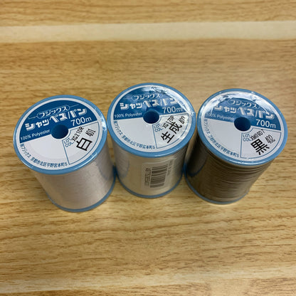 Fujix | #60 sewing thread 縫紉線(一般布使用) 700m - 18 colors
