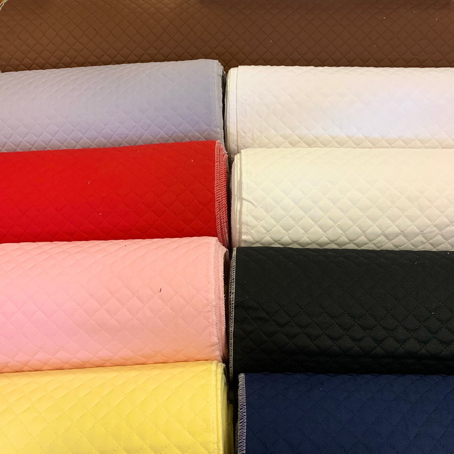 Japan | 淨色夾棉布 solid quilted fabric