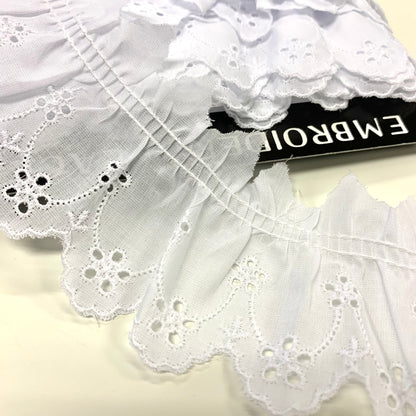 lace 蕾絲花邊 | 花朵吊飾刺繡蕾絲花邊 No.5022