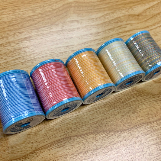 [日本] Fujix #60 縫紉線(一般布使用) 漸變色