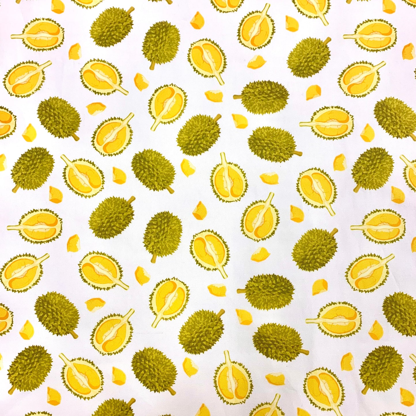 【K‧T FABRIC】小榴槤durian cotton printed oxford 純棉