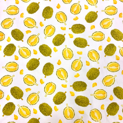 【K‧T FABRIC】小榴槤durian cotton printed oxford 純棉