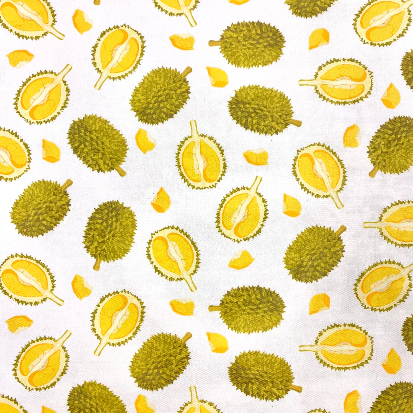 【K‧T FABRIC】小榴槤durian cotton printed oxford 純棉