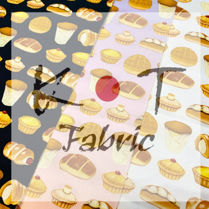 【K‧T FABRIC】港式麵包 Hong Kong style - bread waterproof fabric 防水布