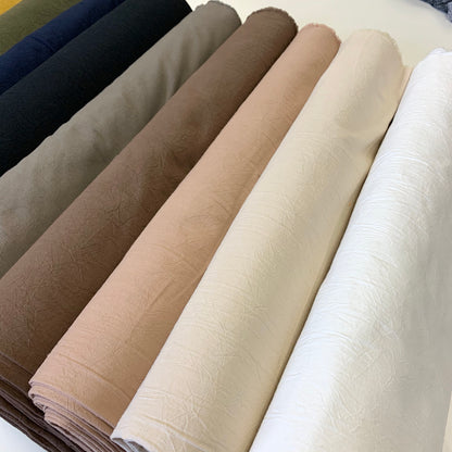 Japan | hand washer effect 手洗效果加工 | cotton dyed sheeting 純棉