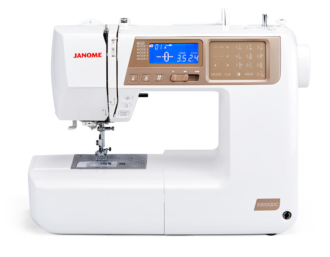 Janome 5300qdc 高階版電腦家用衣車
