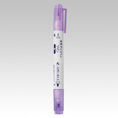 Clover water & air erasable pen 水性雙頭水消氣消布用筆