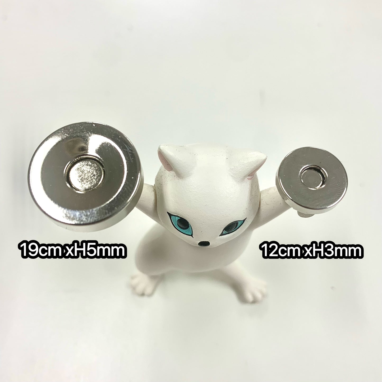 Round Strong Magnet Button 強力磁石扣12mm - 4 colors