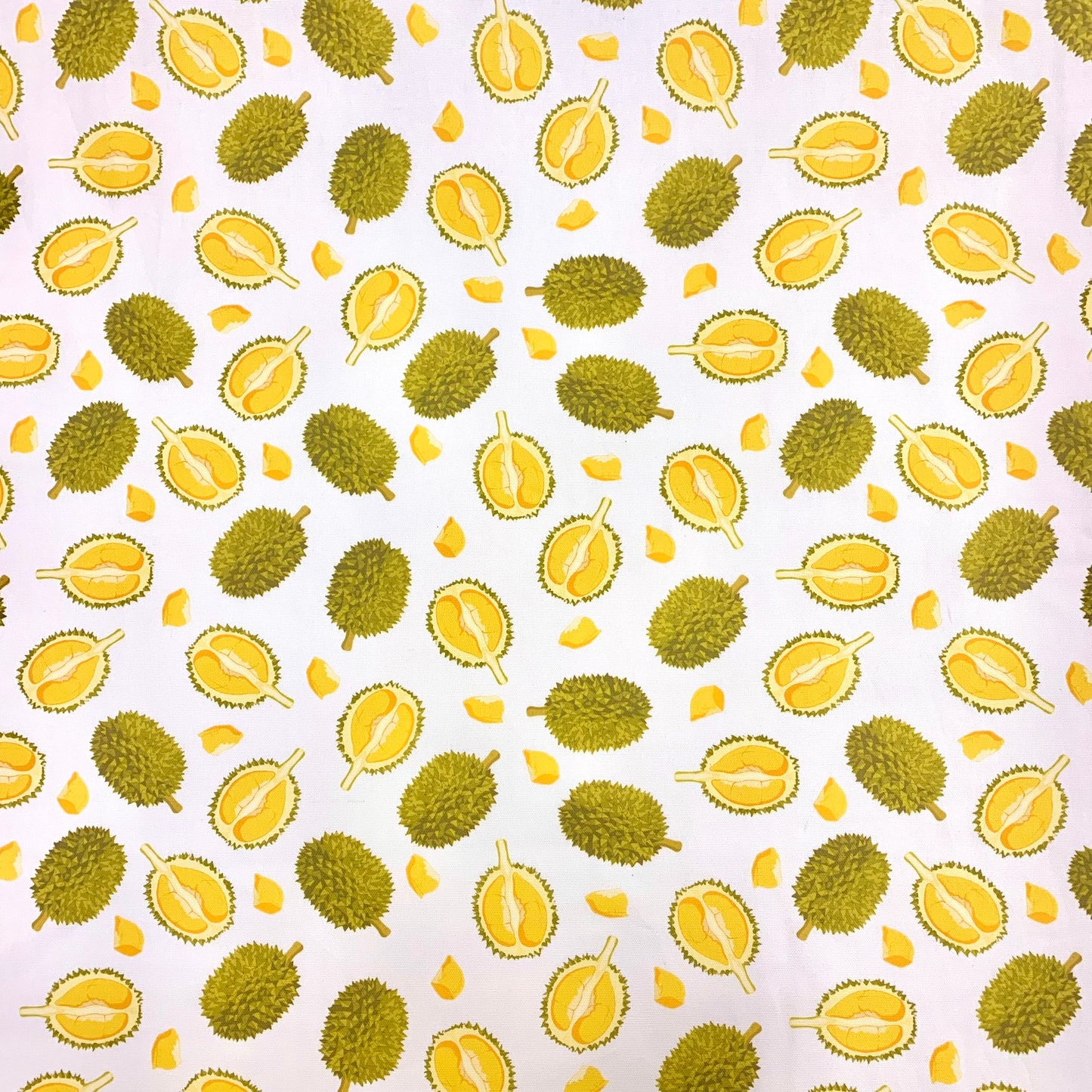 【K‧T FABRIC】小榴槤durian cotton printed oxford 純棉