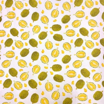 【K‧T FABRIC】小榴槤durian cotton printed oxford 純棉