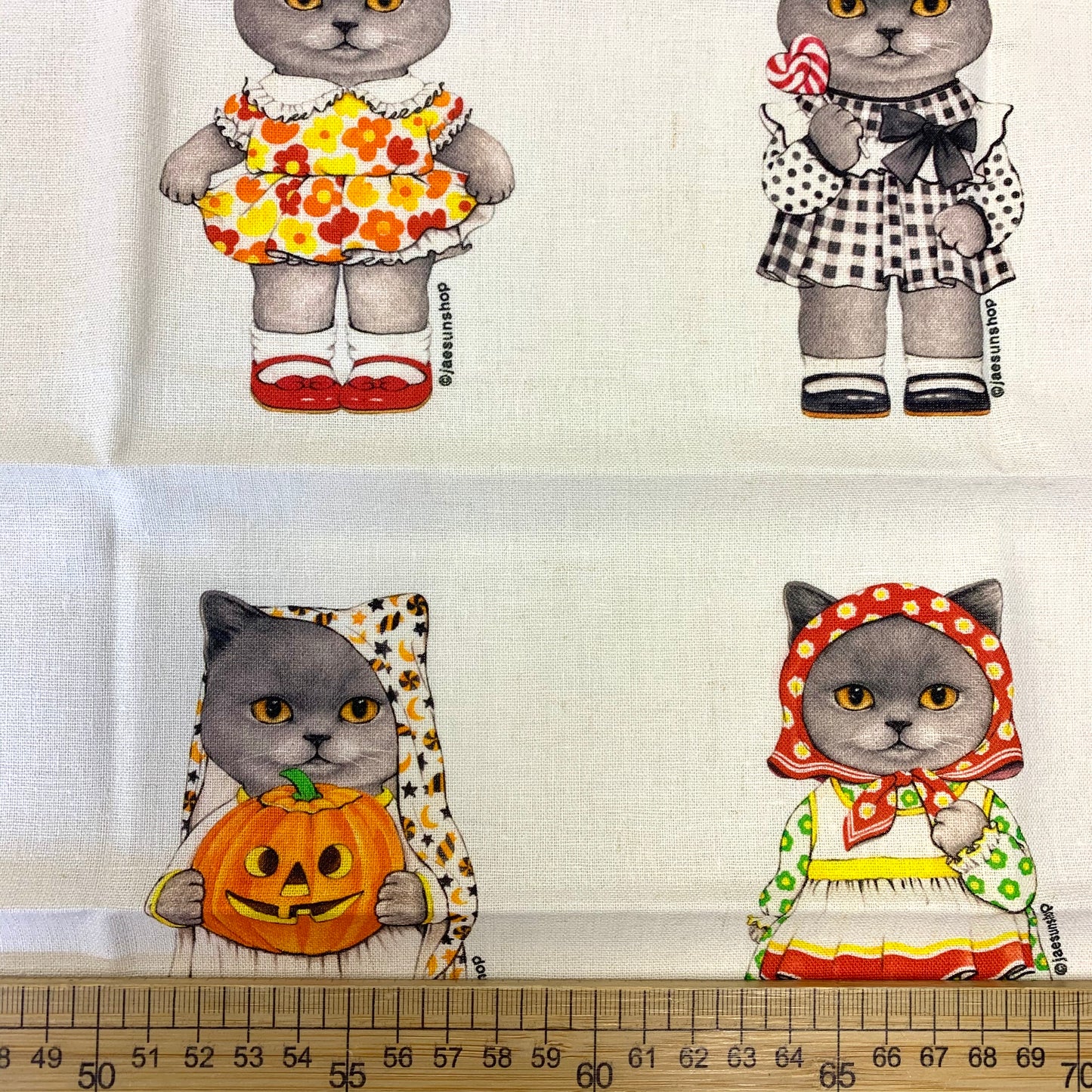 Unclecat 貓叔叔 | Russian Blue Cat Rubly mini | cotton linen 棉麻