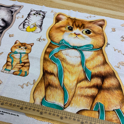 [韓國] 貓叔Unclecat TWO CATS Volume.2 定位棉麻布