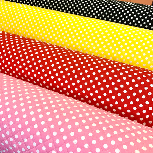 [日本] 波點夾棉布