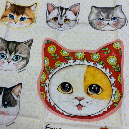 Unclecat 貓叔叔 | Morning attendance | cotton linen 棉麻