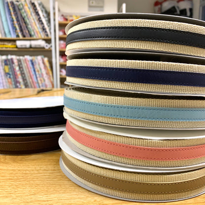 [日本] 合皮x織帶 25mm