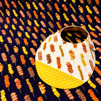 【K‧T FABRIC】香港街頭小食Hong Kong street-side snack cotton printed oxford 純棉