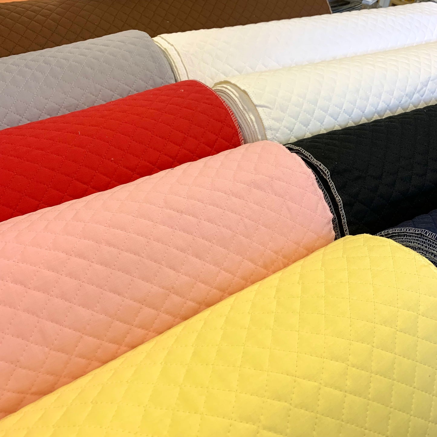 Japan | 淨色夾棉布 solid quilted fabric