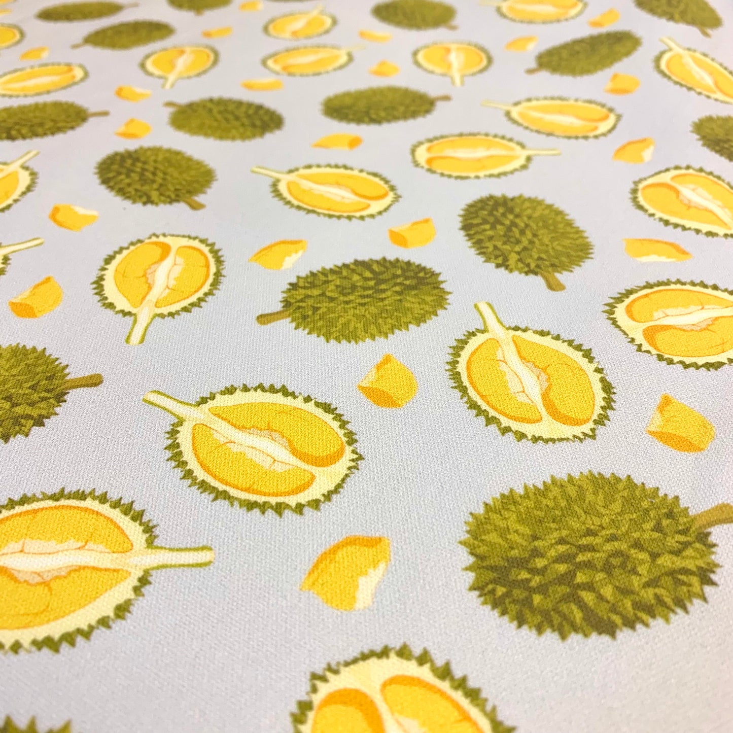 【K‧T FABRIC】小榴槤durian cotton printed oxford 純棉