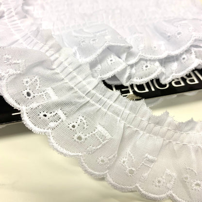 lace 蕾絲花邊 | 音符刺繡蕾絲花邊 No.5214