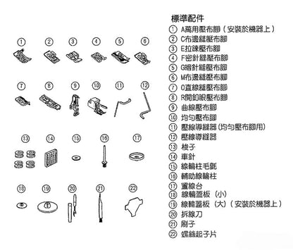 日本Janome 100週年版 3160PG電腦型衣車