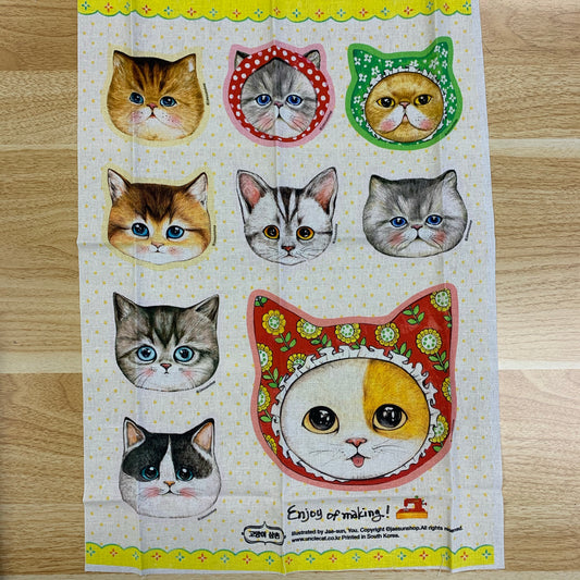 Unclecat 貓叔叔 | Morning attendance | cotton linen 棉麻