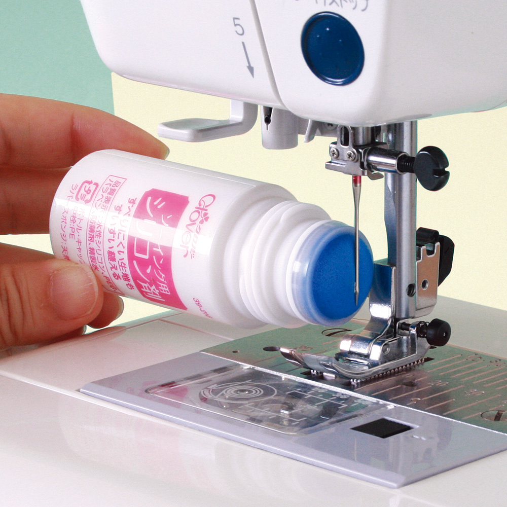 [日本] Clover 縫紉用矽立康潤滑劑 35ml