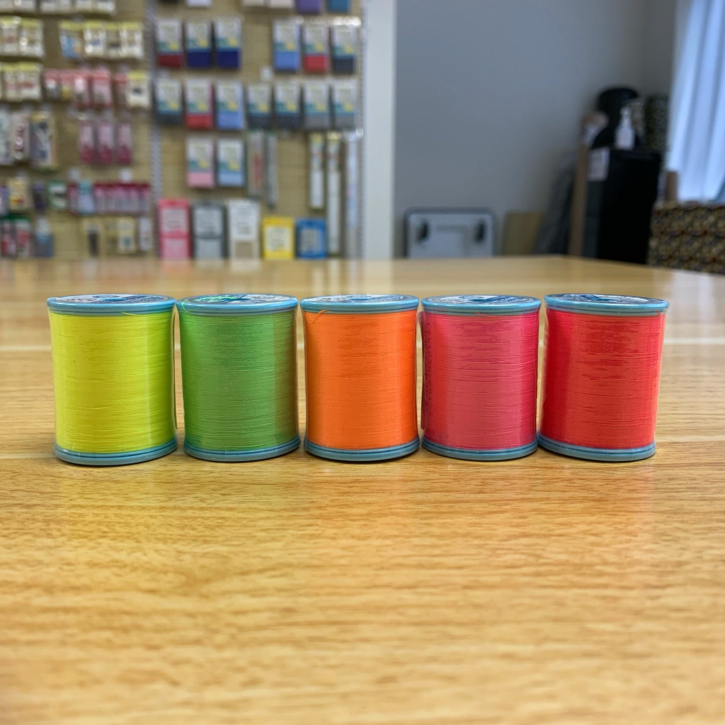 [日本] Fujix #60 縫紉線(一般布使用) 螢光色