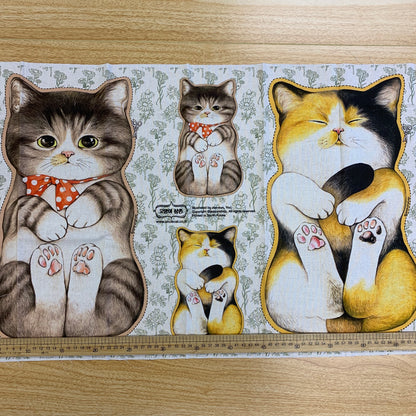 Unclecat 貓叔叔 | TWO CATS Volume.3 | cotton linen 棉麻