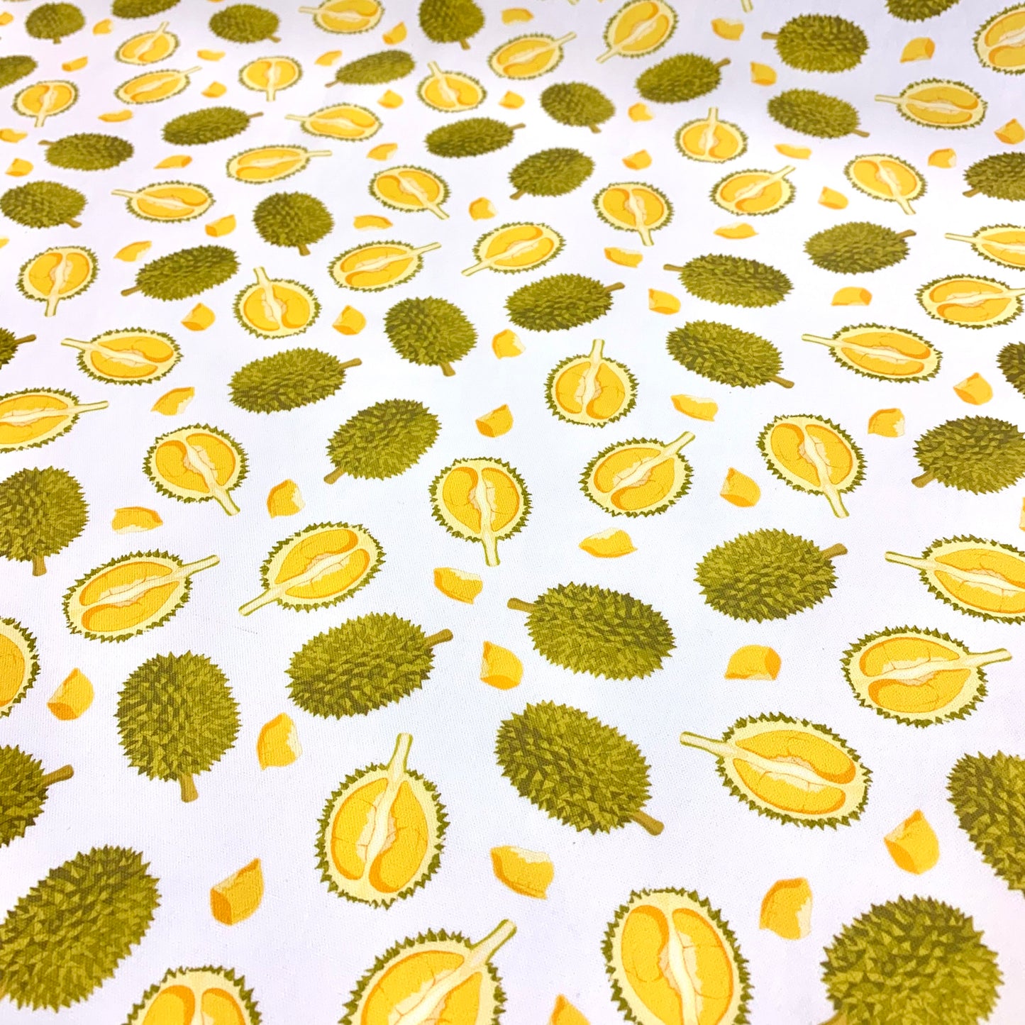 【K‧T FABRIC】小榴槤durian cotton printed oxford 純棉