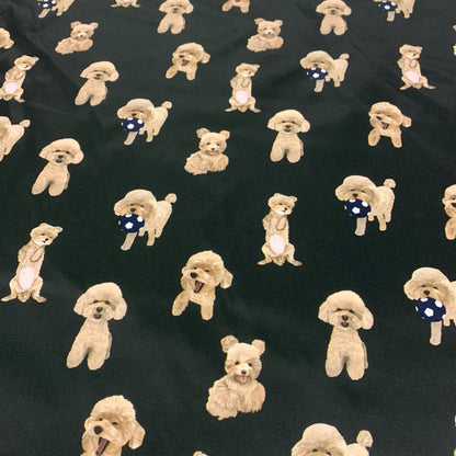 【K‧T FABRIC】貴婦狗 poodle waterproof fabric 防水布