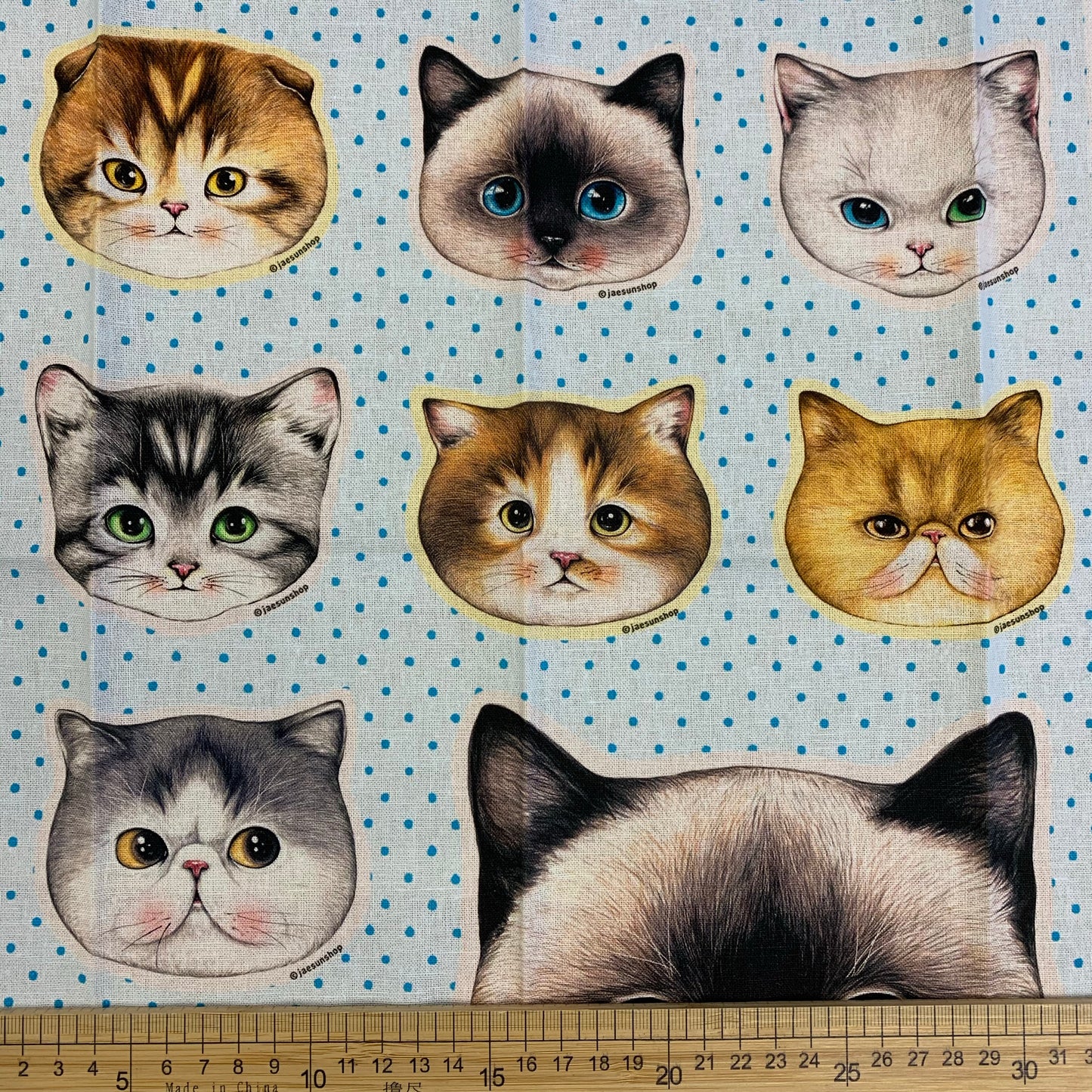 Unclecat 貓叔叔 | Afternoon attendance | cotton linen 棉麻