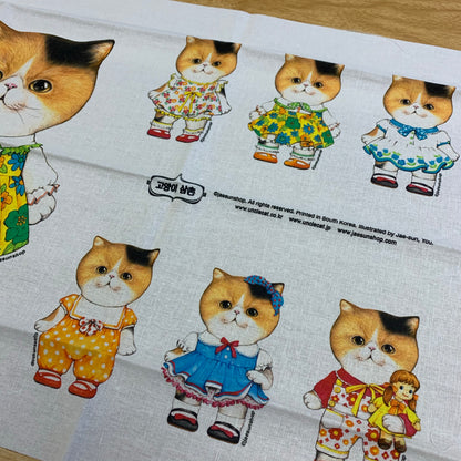 [韓國] 貓叔Unclecat A week of DALI 定位棉麻布